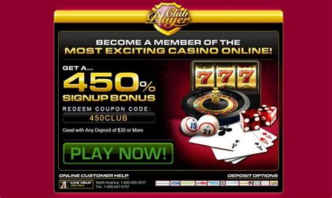 Club Player Casino No Deposit Bonus Codes .
